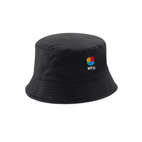 MTU Recycled Bucket Hat - Black